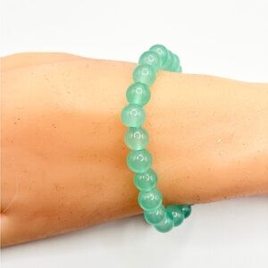 Green Beaded Bracelet